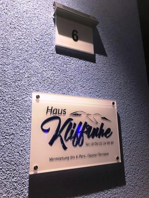 Haus Klifffruhe Ferienhaus Glowe